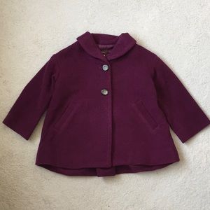 Girls Tea Collection Uma Swing Coat NWT S (4-5)